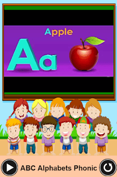 ABC English Alphabets Phonic Sounds for kids. for PC screenshot 1