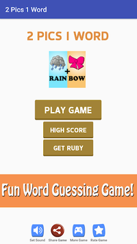 2 Pics 1 Word - Fun Word Guessing Game - Pics Quiz for PC screenshot 1