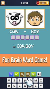 2 Pics 1 Word - Fun Word Guessing Game - Pics Quiz for PC screenshot 2