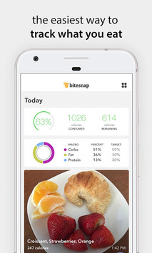 Bitesnap: Photo Food Tracker and Calorie Counter for PC screenshot 1