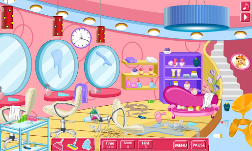 Clean up hair salon for PC screenshot 1