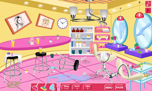 Clean up hair salon for PC screenshot 3