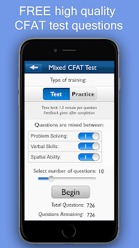 CFAT Test Trainer for PC screenshot 1