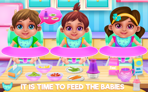 Crazy Mommy Triplets Care for PC screenshot 3