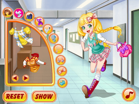 Dress Up Games, Late For Class for PC screenshot 2
