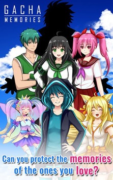Gacha Memories - Anime Visual Novel for PC screenshot 1