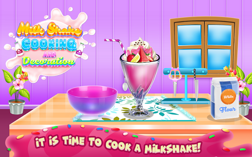 Milkshake Cooking and Decoration for PC screenshot 1