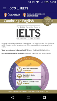 Official Cambridge Guide IELTS for PC screenshot 1