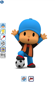 Talking Pocoyo Football Free for PC screenshot 2