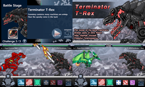 Dino Robot Battle Field for PC screenshot 2