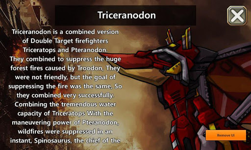 Dino Robot - Triceranodon for PC screenshot 1