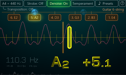 Airyware Tuner - Guitar Tuner & more for PC screenshot 1