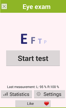 Eye exam for PC screenshot 2