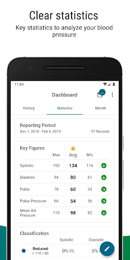 AVAX Blood Pressure Diary (ad-free) for PC screenshot 2