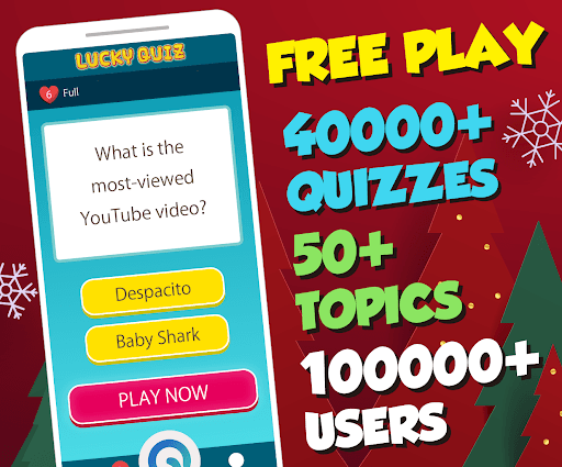 Trivia game & 40k+ quizzes, free play - Lucky Quiz for PC screenshot 1