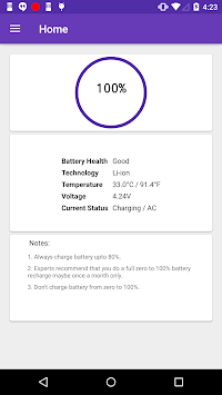 Cool Apps - Speaking Battery Alert Alarm for PC screenshot 1