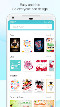 Poster Maker, Banner, Flyer, Ads, Card Designer for PC screenshot 3