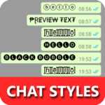 Chat Styles: Cool Text, Stylish Font for WHatsapp for PC