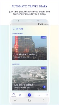 Wowanders - smart travel diary (preview) for PC screenshot 1