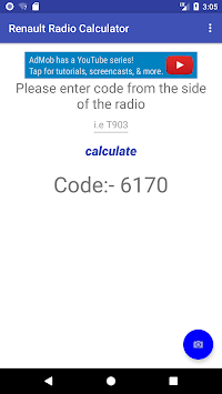Renault Radio Code Calculator for PC screenshot 2