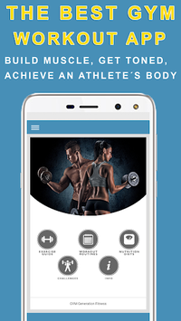 GYM Generation Fitness & Workout for PC screenshot 1