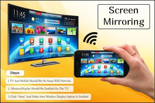 Screen Mirroring: Connect Mobile to TV for PC screenshot 1