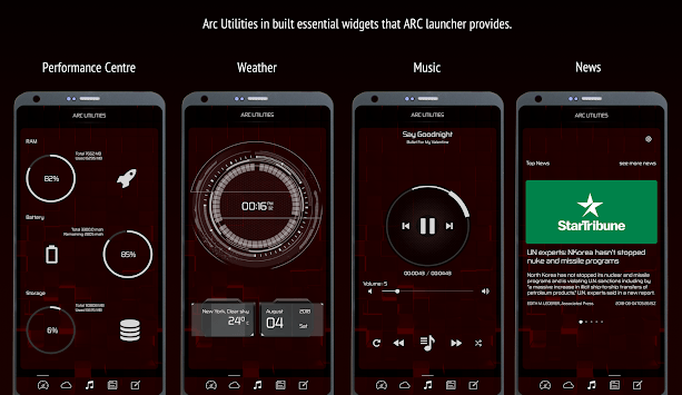 ARC Launcher 3D 2018 Themes, DIY , HD Wallpapers for PC screenshot 3
