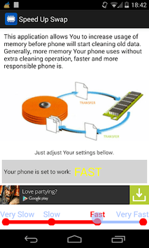 Speed Up Swap (root) for PC screenshot 1