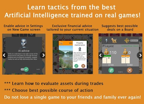 Quadropoly - Ultimate AI for Business Board Game for PC screenshot 2