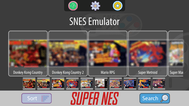 SNES Emulator - Super NES Games Classic Free for PC screenshot 1