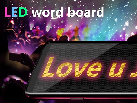 LED Word Board - LED Scrolled text display panel for PC screenshot 3