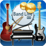 Band Live Rock (drum, bass, guitar, piano, mic) APK