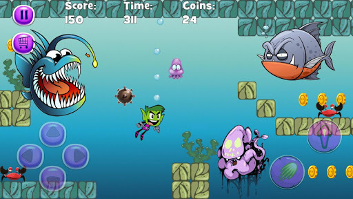 Beast boy Super Jungle Adventure Run 3D Titans Go for PC screenshot 2