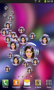 Photo Bubbles Live Wallpaper for PC screenshot 3