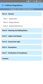 IMO Collision Regulations for PC screenshot 2