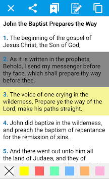 Holy Bible in English for Android for PC screenshot 1