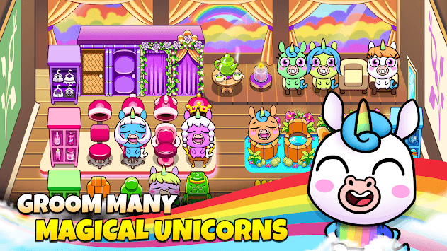 My Unicorn Virtual Pet - Cute Animal Care Game for PC screenshot 1