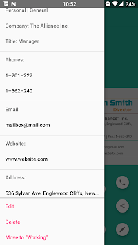 Business Card Holder for PC screenshot 3