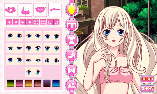 My Anime Manga Dress Up Game for PC screenshot 1