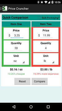Price Cruncher - Price Compare for PC screenshot 2