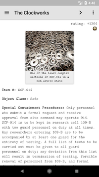 SCP Reader for PC screenshot 3