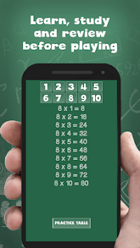 Multiplication tables for kids free - math game for PC screenshot 2