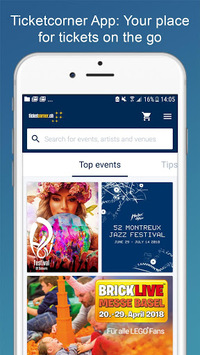 Ticketcorner for PC screenshot 1