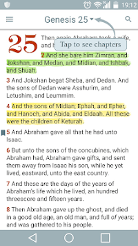 KJV Bible - Red Letters King James Version for PC screenshot 1