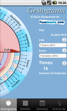 Old Pregnancy Gestogram for PC screenshot 1