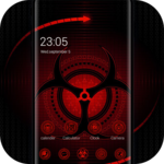 Sharingan Theme: Cool launcher Dark Red Wallpaper APK