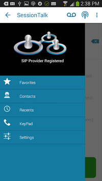 SessionTalk Softphone for PC screenshot 2