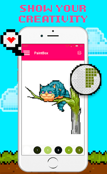 PaintBox - Sandbox Number Coloring Color by Number for PC screenshot 2