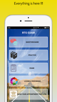 RTO Driving Licence Exam for PC screenshot 1