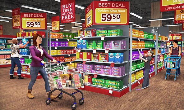Super Market Atm Machine Simulator: Shopping Mall for PC screenshot 2